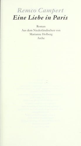 Eine Liebe in Paris