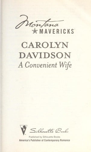 A convenient wife