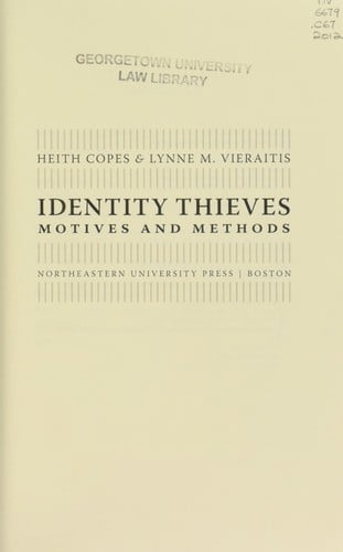Identity thieves