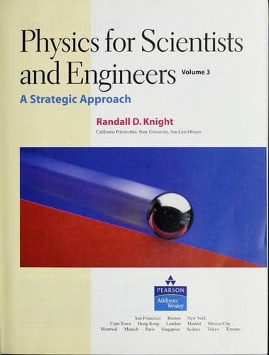 Physics for scientists and engineers