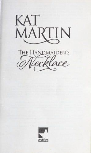 The Handmaiden's Necklace-(Necklace Trilogy #3)