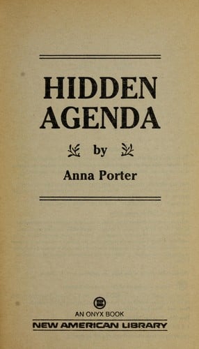 Hidden agenda
