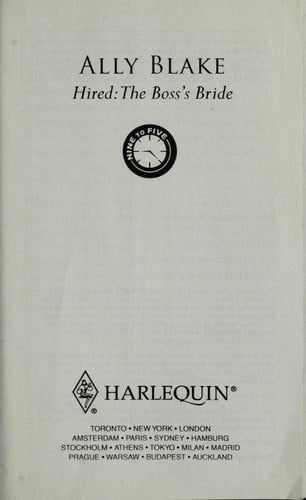 Hired-- the boss's bride