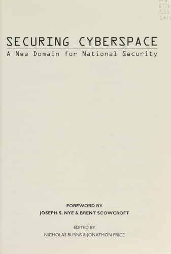Securing cyberspace