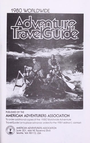 Worldwide adventure travel guide, 1980