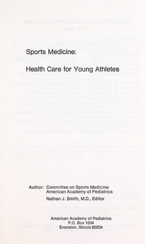 Sports medicine