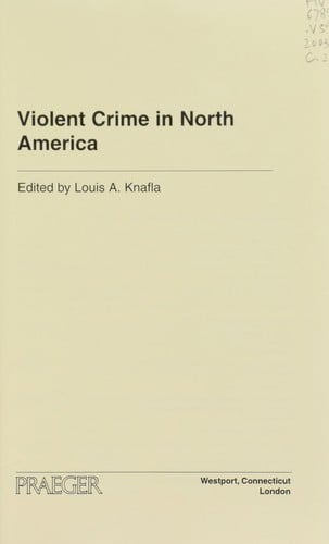 Violent crime in North America