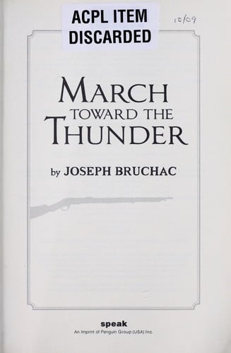 March Toward the Thunder