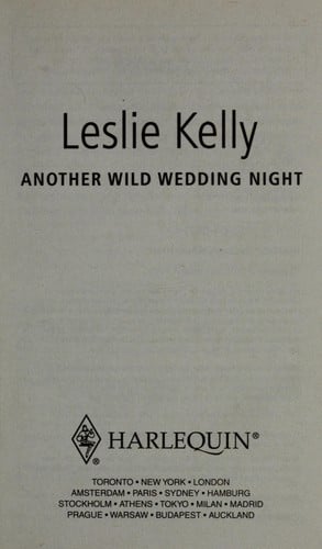 Another wild wedding night