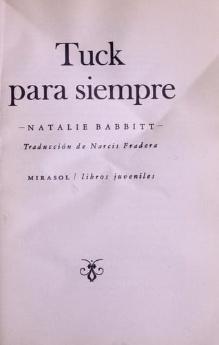 Tuck para siempre