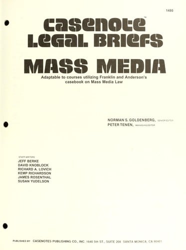 Mass Media #1480