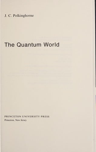 The Quantum world