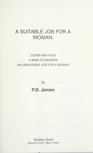 A suitable job for a woman