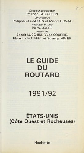 E tats-Unis, co te Ouest et Rocheuses