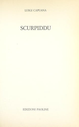 Scurpiddu