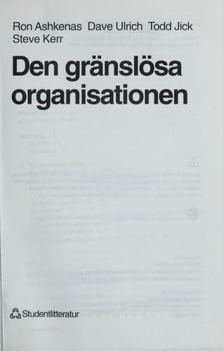 Den gränslösa organisationen