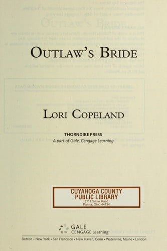 Outlaw's bride