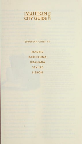 Louis Vuitton City Guide