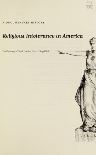 Religious intolerance in America