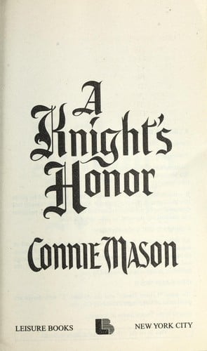A knight's honor
