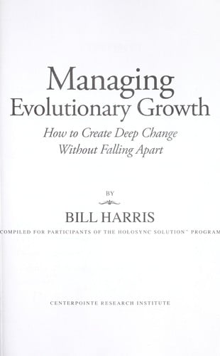 Managing evolutionary growth
