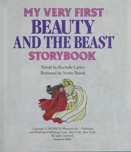 My very first beauty and the beast storybook