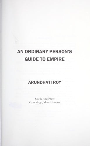 An ordinary person's guide to empire