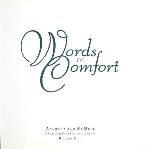 Words of comfort