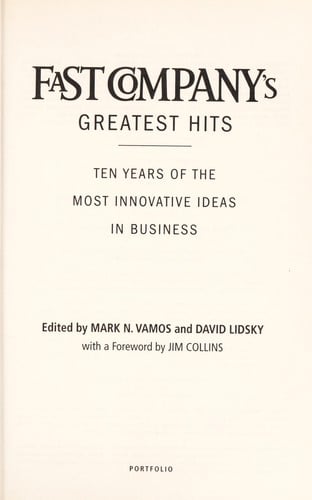 Fast company's greatest hits