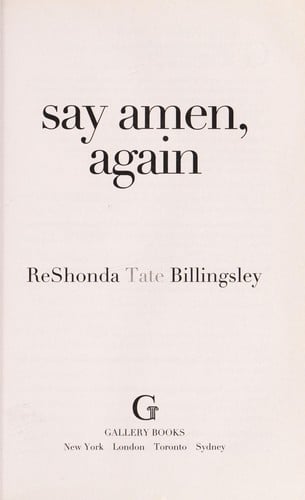 Say amen, again