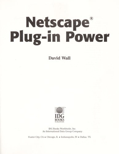 Netscape plug-in power