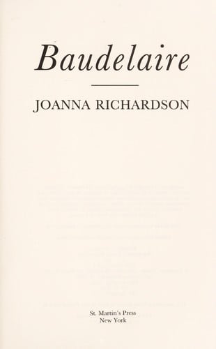 Baudelaire