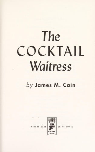 The cocktail waitress