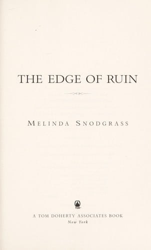 The edge of ruin