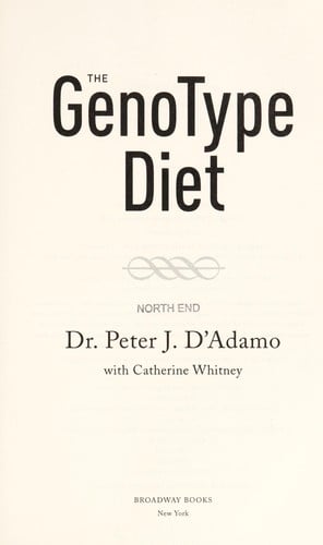 The genotype diet