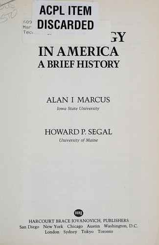 Technology in America