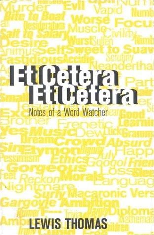 Et cetera, et cetera
