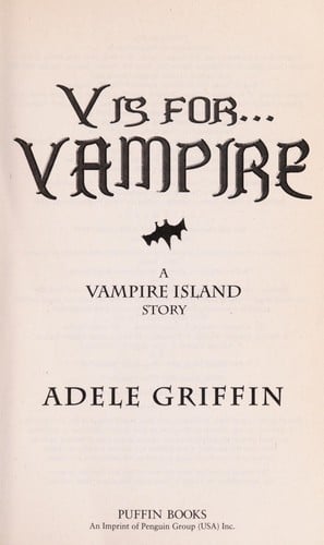 V is for-- vampire
