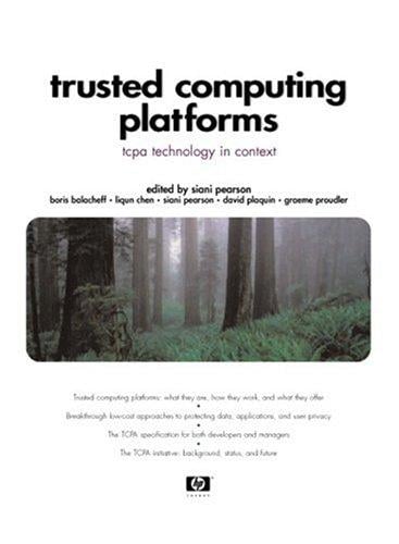 Trusted computing platforms