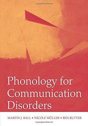 Phonology for communication disorders