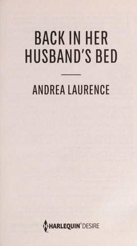 Back in her husband's bed