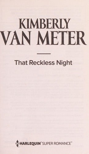 That reckless night