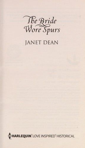 The bride wore spurs