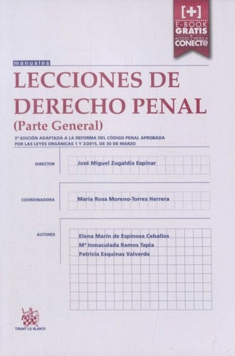 Lecciones de derecho penal. Parte general