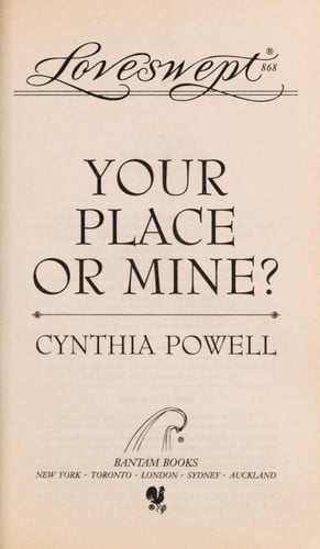 Your Place or Mine?