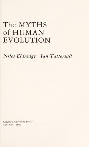 The myths of human evolution