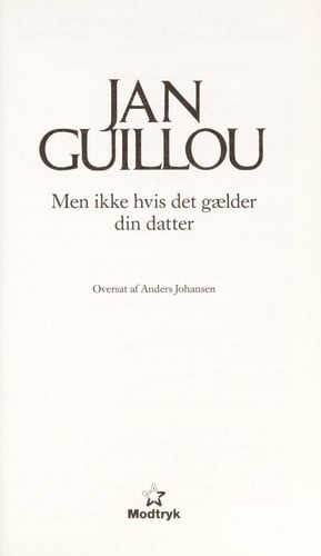 Men ikke hvis det g©Œlder din datter