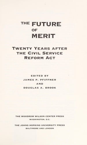 The future of merit