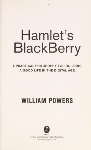 Hamlet's Blackberry