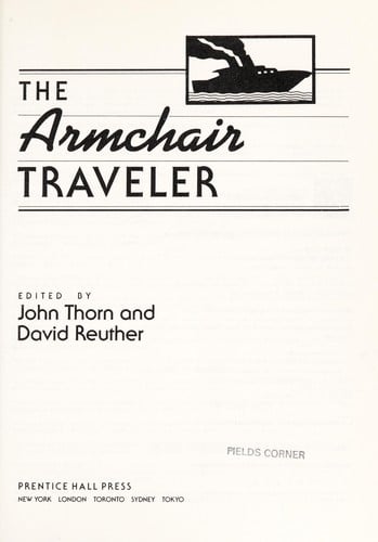 The Armchair traveler